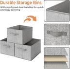 GRANNY SAYS Storage Baskets for Shelves, Fabric Storage Bins - Image 4