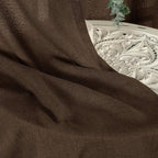 YoungsTex Brown Linen Curtains for Living Room 72 Inches Long, Semi Sheer - Image 7