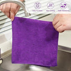 Microfiber Cleaning Cloths-12 Pack, Microfiber Towels - Image 4