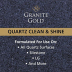 Granite Gold Quartz Clean & Shine Streak-Free Cleaner Deeps Cleans and Polishes - Image 6