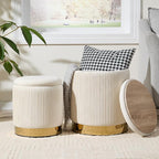 Royal Windsor Round Ottoman by RoyalWindsor
