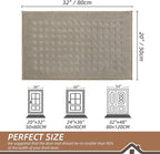 BEQHAUSE Waffle Door Mats Indoor 20"x32", Dog Mat - Image 2