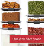 Rubbermaid Brilliance Pantry Airtight Food Storage Container, BPA-Free 7.8 Cup - Image 5