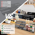 3 Tier Wide Expandable Cabinet Spice Rack Organizer - Image 7