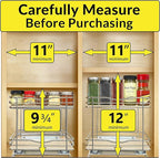 LYNK PROFESSIONAL® Pull Out Spice Rack Organizer - Image 4