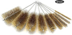 Pipe Cleaning Brush Set with Brass Bristles, 9 Piece Variety Pack - Image 3