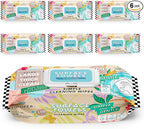 6 Packs Surface Cleaning Wipes Bleach Free, Thick & Large Dispose, All-Purpose by JuniperCLEAN