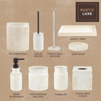 Creative Scents Rustic Luxe Toilet Brush and Holder Set - Image 7