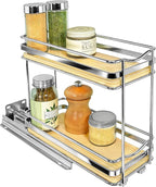 LYNK PROFESSIONAL® Élite™ Pull Out Spice Rack Organizer by LYNKPROFESSIONAL