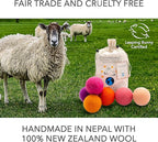 Friendsheep Wool Dryer Balls, Organic Reusable Fabric Softener Alternative - Image 5