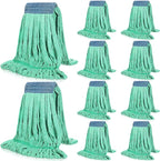 Lallisa 10 Pcs Commercial Mop Head Replacement Tube Microfiber Mop Heads by Lallisa