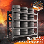 3000LBS Storage Shelves, Adjustable Industrial Shelving, 4 Tier Metal Shelving - Image 7
