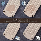 2PCS Water Absorbing Stone Soap Tray - Image 2