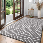 OLANLY Large Indoor Door Mat, 71x47 Inch, Dirt Resistant and Absorbent by OLANLY