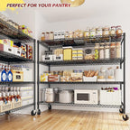 REIBII 75.6" H Storage Shelves 2500LBS Wire Shelving Unit - Image 6
