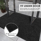 3′ x 65′ Front Door Mat Indoor Outdoor Entrance, Commercial Floor Mat Heavy - Image 4