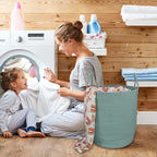 Cotton Rope Laundry Basket Hamper - Image 4