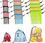 12 Pieces 6 color Mesh Bags by DancingaColorfulLifeinSpiritualWorld