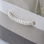 Large Storage Baskets for Shelves, Fabric Baskets for Organizing, Collapsible - Image 2
