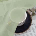 Chyhomenyc Light Green Sheer Valances - Image 2
