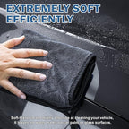 Navona 5-Pack 600GSM Professional Microfiber Car Drying Towels - Image 6