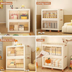 376QT/94Gal 2 Layers Stackable Storage Bins - Image 7
