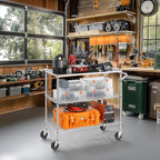 Finnhomy 3 Tier Heavy Duty Commercial Grade Utility Cart - Image 5