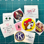 150 Custom Circle/Square BOPP Roll Labels- Personalized Stickers - Image 5