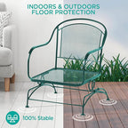Wrought Iron Patio Furniture Feet Caps - Image 4