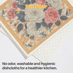 JOYMOOP 6 Pack Dishcloths for Kitchen, Reusable Absorbent Non-Scratch Cleaning - Image 7