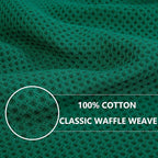 Homaxy 100% Cotton Waffle Weave Kitchen Dish Towels, Ultra Soft Absorbent Quick - Image 2