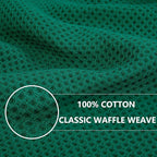 Homaxy 100% Cotton Waffle Weave Kitchen Dish Cloths, Ultra Soft Absorbent Quick - Image 2