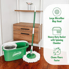 Libman Tornado Spin Mop System | Mop and Bucket - Image 3