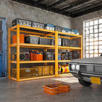 REIBII 40" W Garage Shelving 2240 LBS Storage Shelves Adjustable Heavy Duty - Image 2