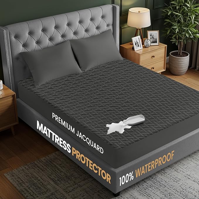 Utopia Bedding Waterproof Mattress Protector California King Size, Premium 3D - Image 3