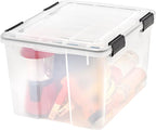 IRIS USA 47 Quart WEATHERPRO Plastic Storage Bins - Image 8