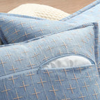 ZWJD Pillow Covers 20x20 Set of 2 Soft Polyester Textured Pillow Covers - Image 3