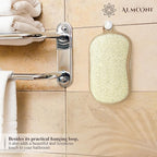 Almooni Premium Exfoliating Loofah Pad Body Scrubber, Made - Image 5