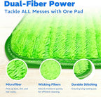 4 Pack Reusable Microfiber Mop Pads, Compatible - Image 4