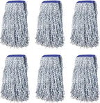 KLEEN HANDLER Cut End Finish Mop | 1.25" Universal Headband Maximum Absorption by BisonLife