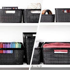 BINO | Woven Plastic Basket | Medium, Space - Image 4