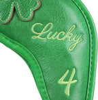 Golf Headcovers Golf Club Head Covers Four Leaf Clover Good Luck Charm - Image 7
