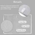 Wadoy BPS1FA36 Range Hood Filter 11-3/4" X 17-1/4" X 3/8", 2 Pack Aluminum Mesh - Image 2
