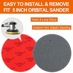 24 PCS 5 Inch Sanding Sponge Discs - Image 3