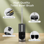 Toilet Brush and Holder Set, Toilet Bowl Brush - Image 3
