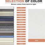 KING MOUNTAIN Fine Linen Repair Patches, Self-Adhesive Linen Fabric Patches - Image 4