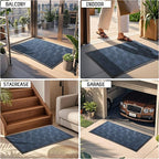 Yimobra Large Door Mat 47x32, All-Weather Waterproof Non-Slip Welcome Matt - Image 8