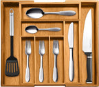 Bellemain Expandable Bamboo Drawer Organizer by Bellemain