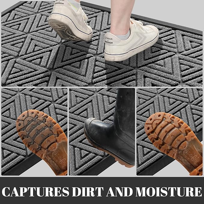 Yimobra Front Door Mat Outside Entrance 72 x 24, Waterproof and Washable - Image 6