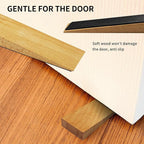 2 Pack Wooden Door Stop - Image 2